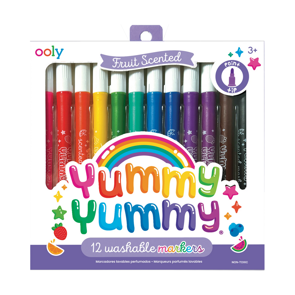 Yummy Yummy Scented 12 Washable Markers