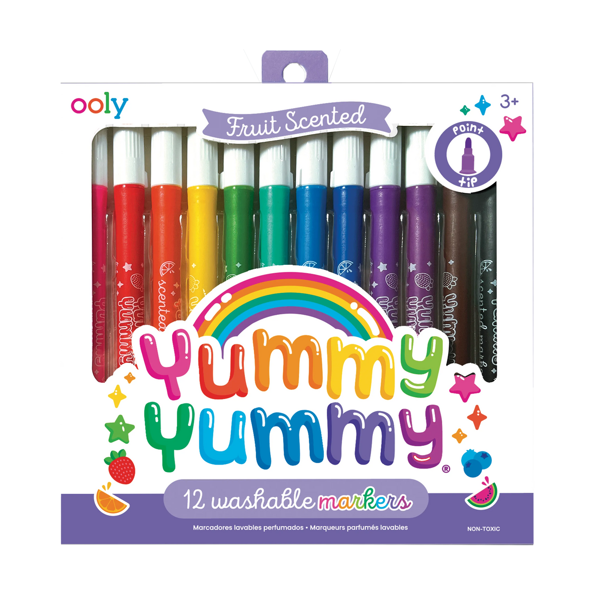 Yummy Yummy Scented 12 Washable Markers