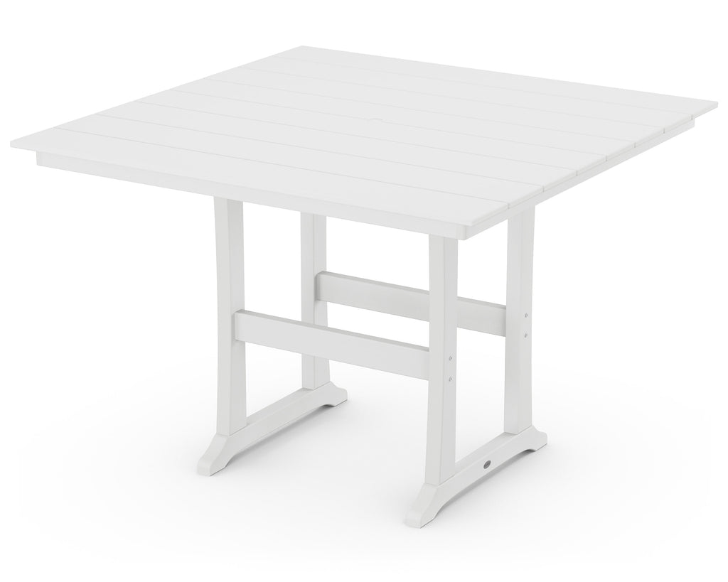 Farmhouse Trestle 59 Bar Table